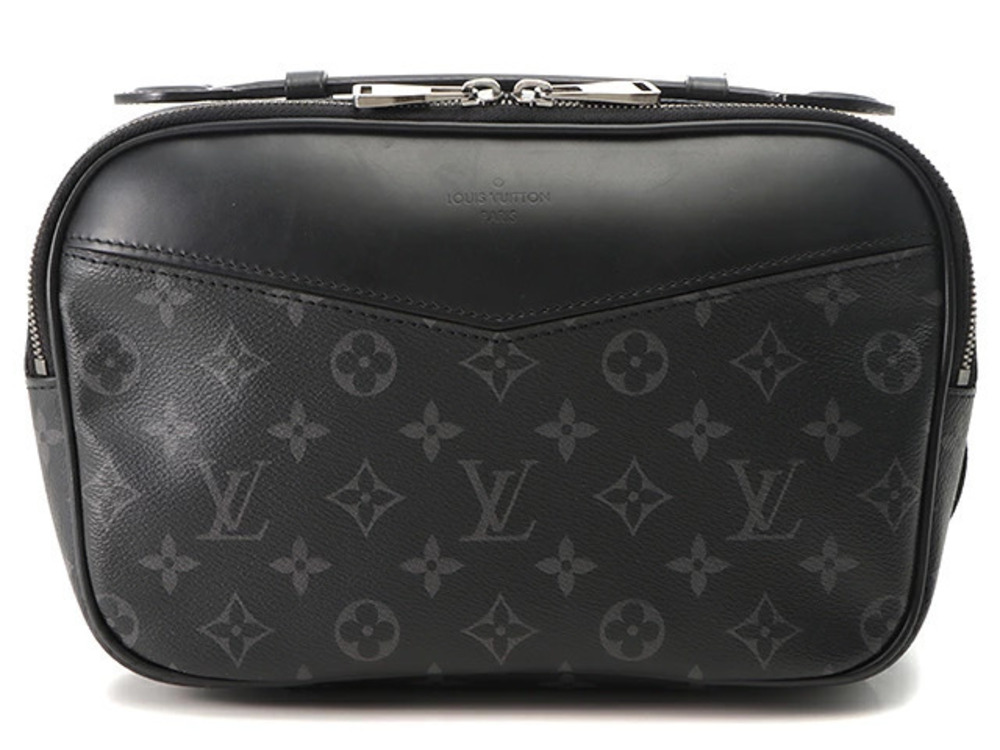 LOUIS VUITTON Bumbag Monogram Eclipse Black Body Bag